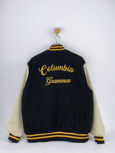 Bomber Jacket × Leather Jacket × Varsity Jacket V… - image 1