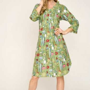 At Last... Annabel Cotton Tunic Dress - image 1