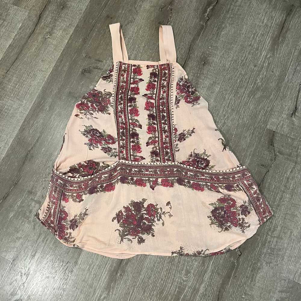 Free People Paradise Song Floral Boho Tunic Dress… - image 3