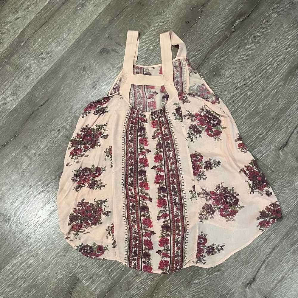 Free People Paradise Song Floral Boho Tunic Dress… - image 8