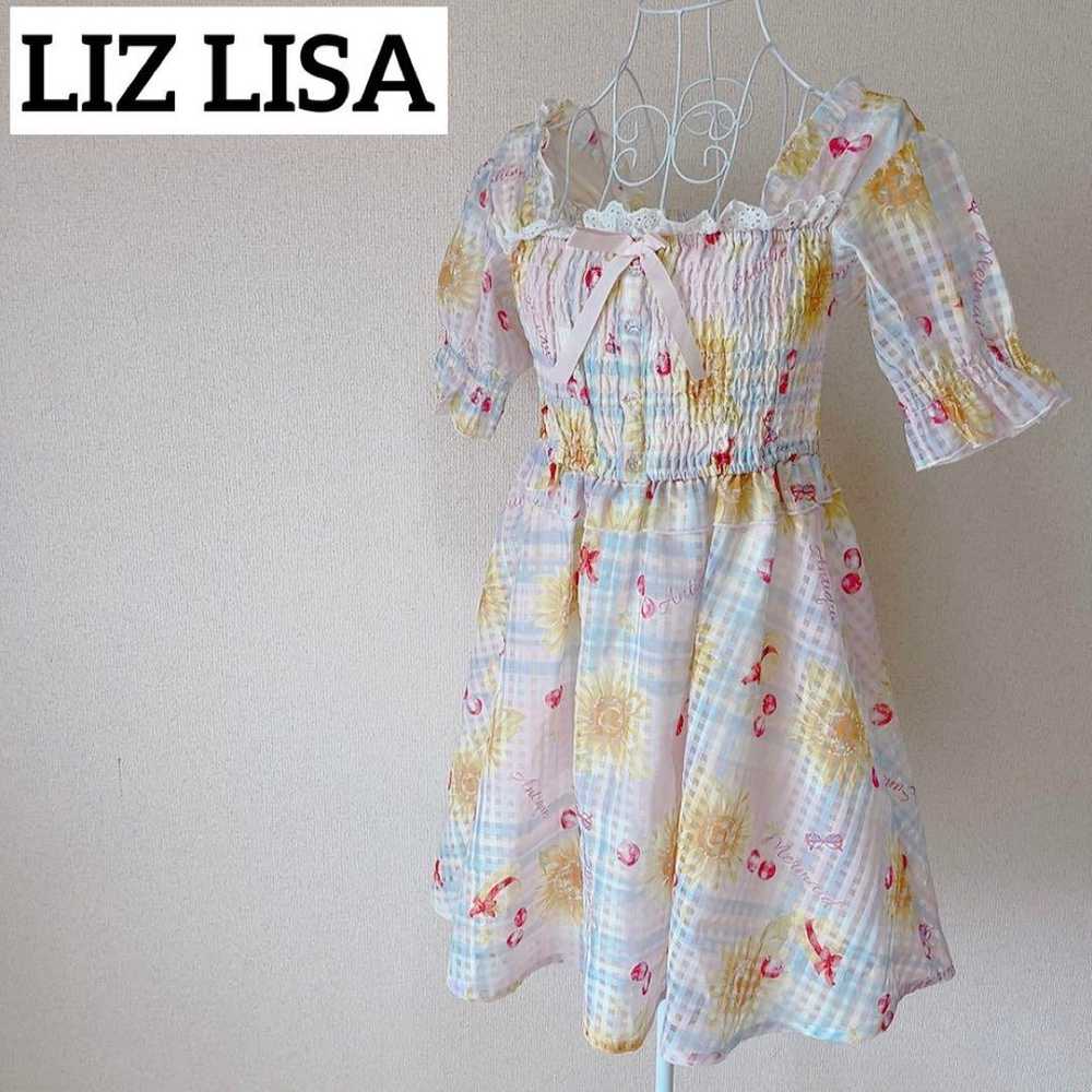 LIZ LISA Sunflower Checkered Dress is cute. - image 1