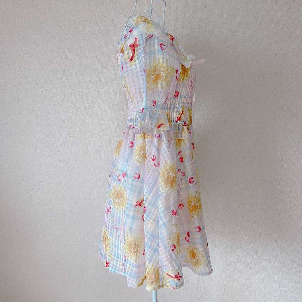 LIZ LISA Sunflower Checkered Dress is cute. - image 4