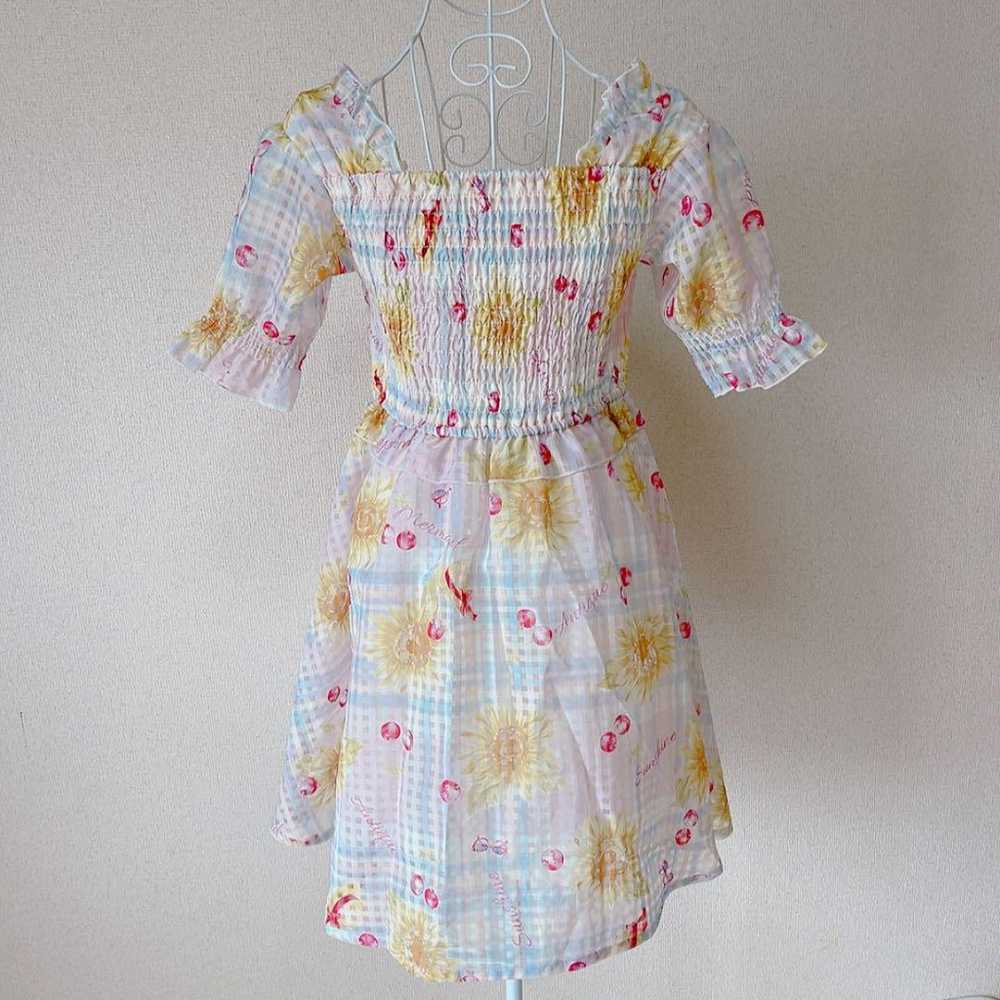 LIZ LISA Sunflower Checkered Dress is cute. - image 7