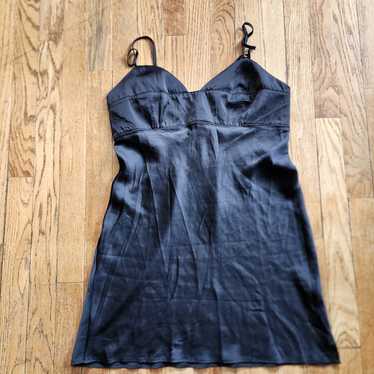 New Free People Intimately Black Mini Slip Dress