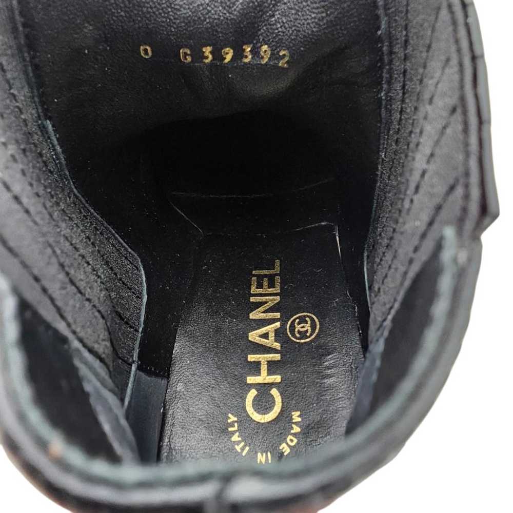 Chanel Leather boots - image 10