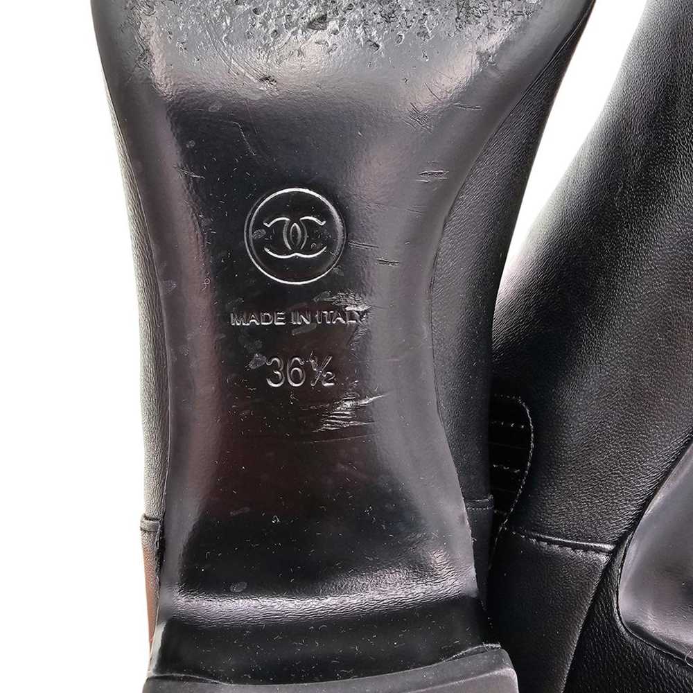 Chanel Leather boots - image 9