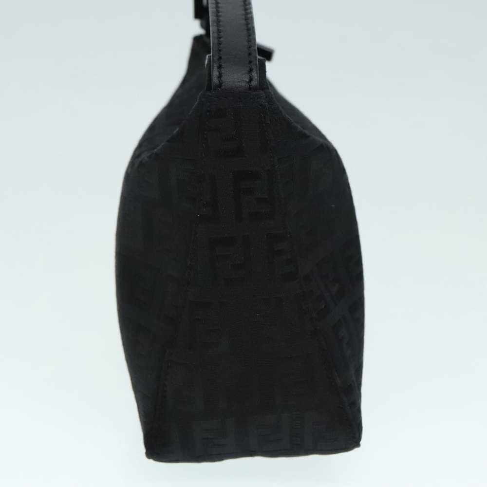 Fendi Zucca Black Canvas Handbag (Pre-Owned) - image 3