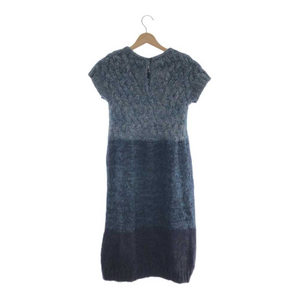 STILE BENETTON dress long half sleeve women's wool - image 3