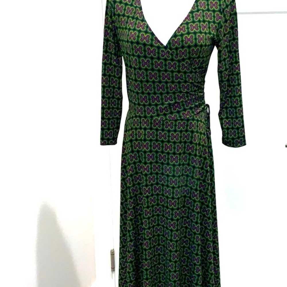 London Times Faux Wrap Dress - image 1