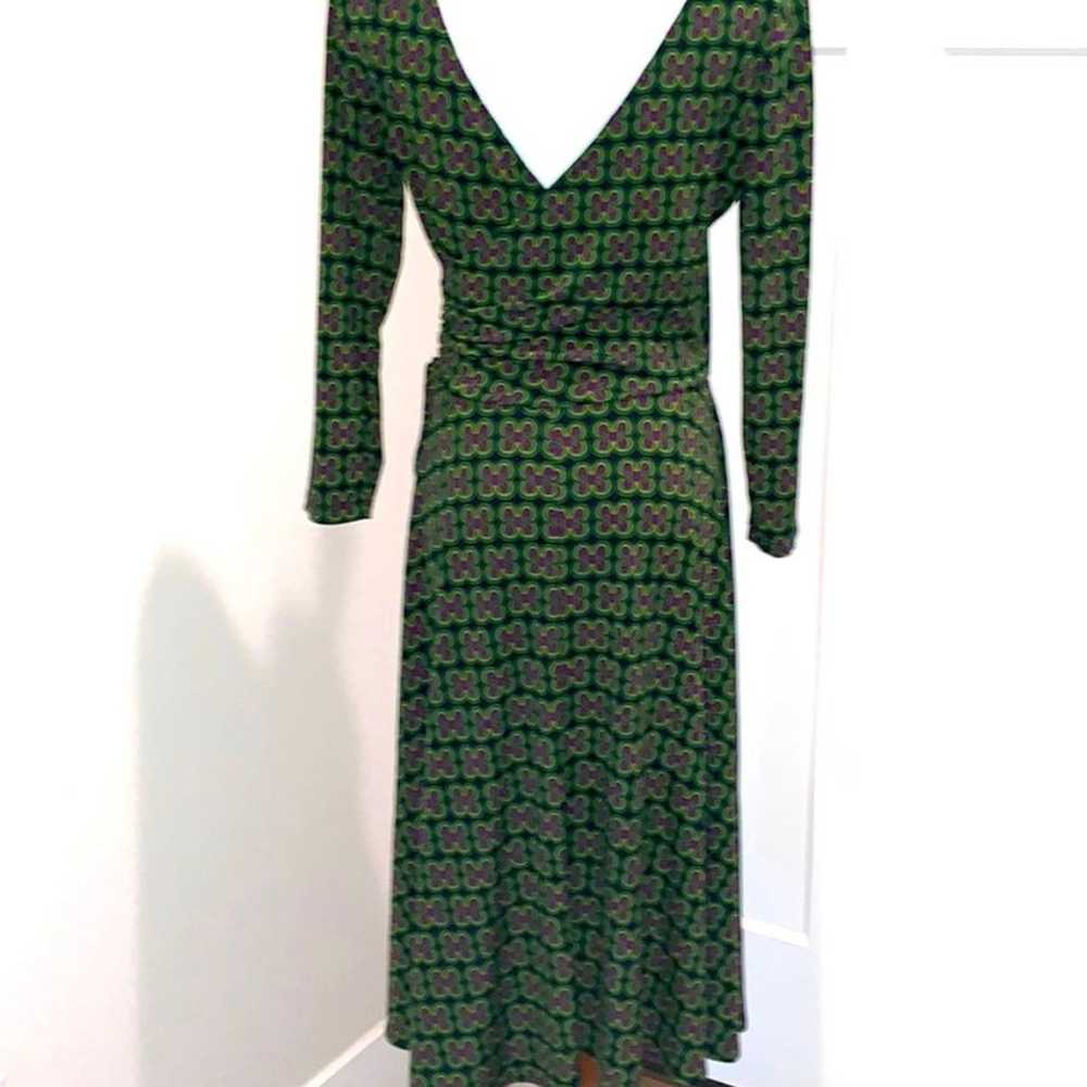 London Times Faux Wrap Dress - image 2