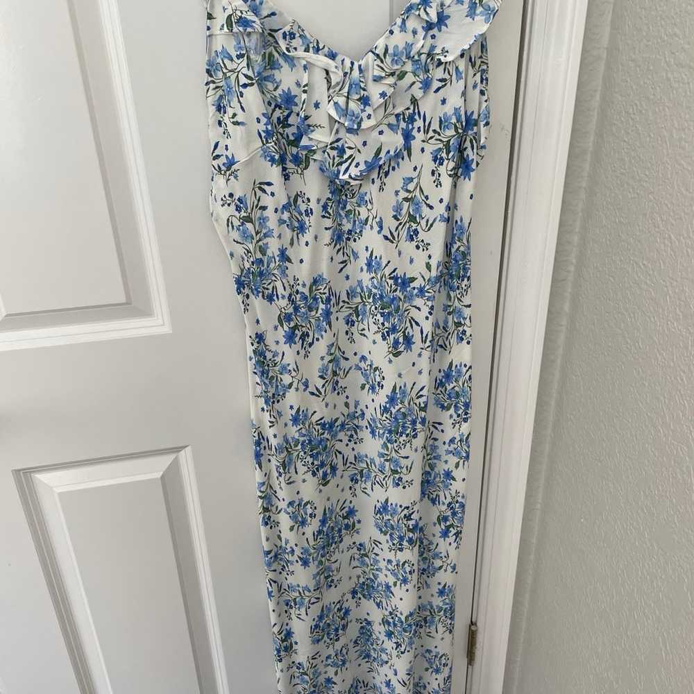 Mango floral pattern maxi dress - image 1