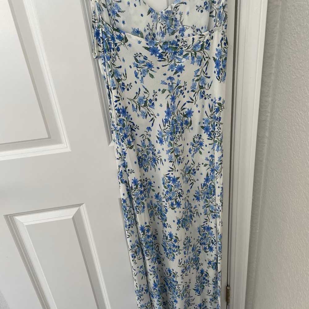 Mango floral pattern maxi dress - image 3