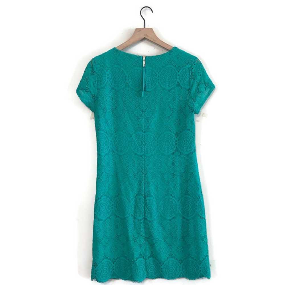 Laundry by Shelli Segal Green Blue Lace Overlay S… - image 10