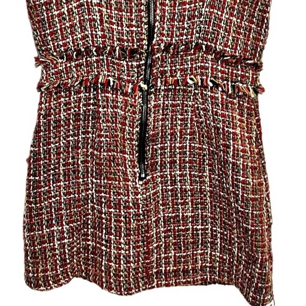 Olivaceous Tweed Mini Dress Festive Short Dress W… - image 6