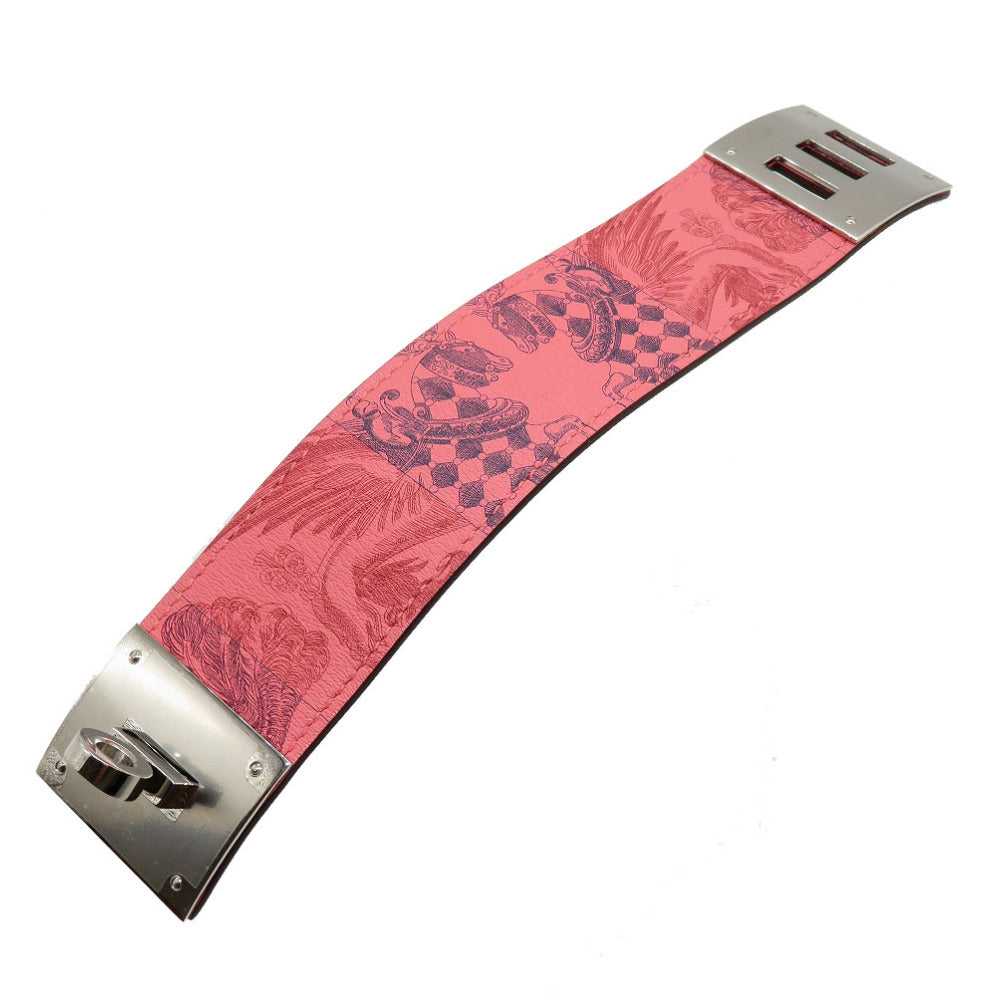 HERMES bracelet Vaux Swift Rose azare kelly dog t… - image 3