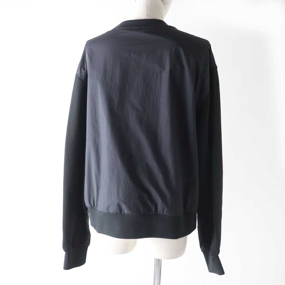 MONCLER pullover cotton black SWEAT SHIRT L - image 3