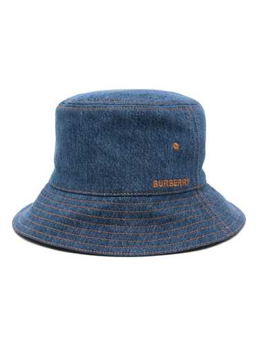 Burberry Pre-Owned embroidered-logo bucket hat - B