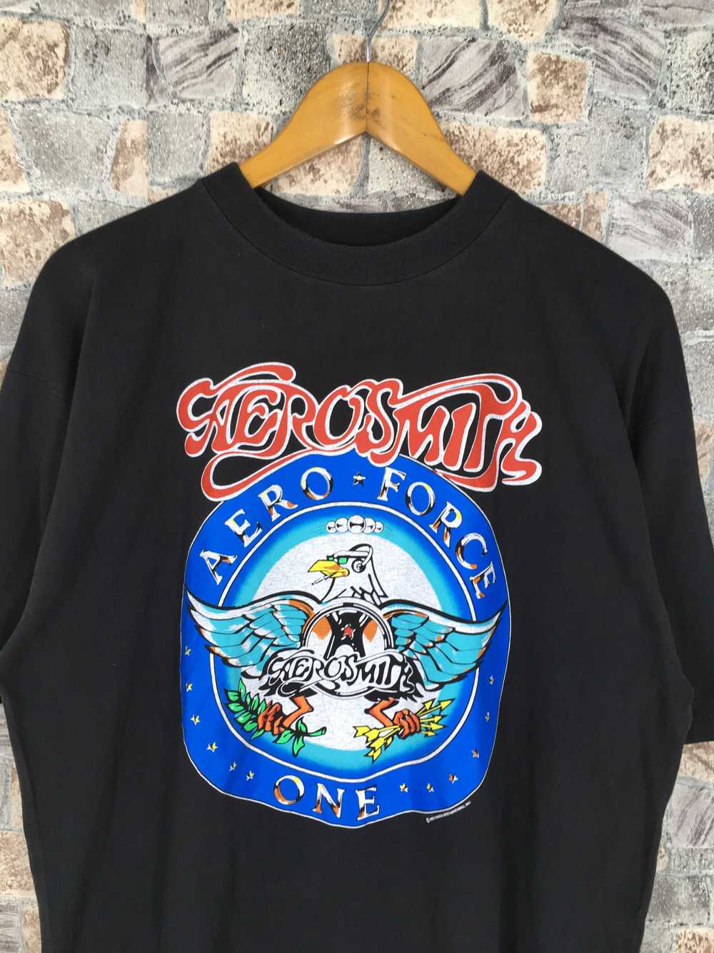 Aerosmith × Rock T Shirt × Rock Tees Vintage 90s … - image 2