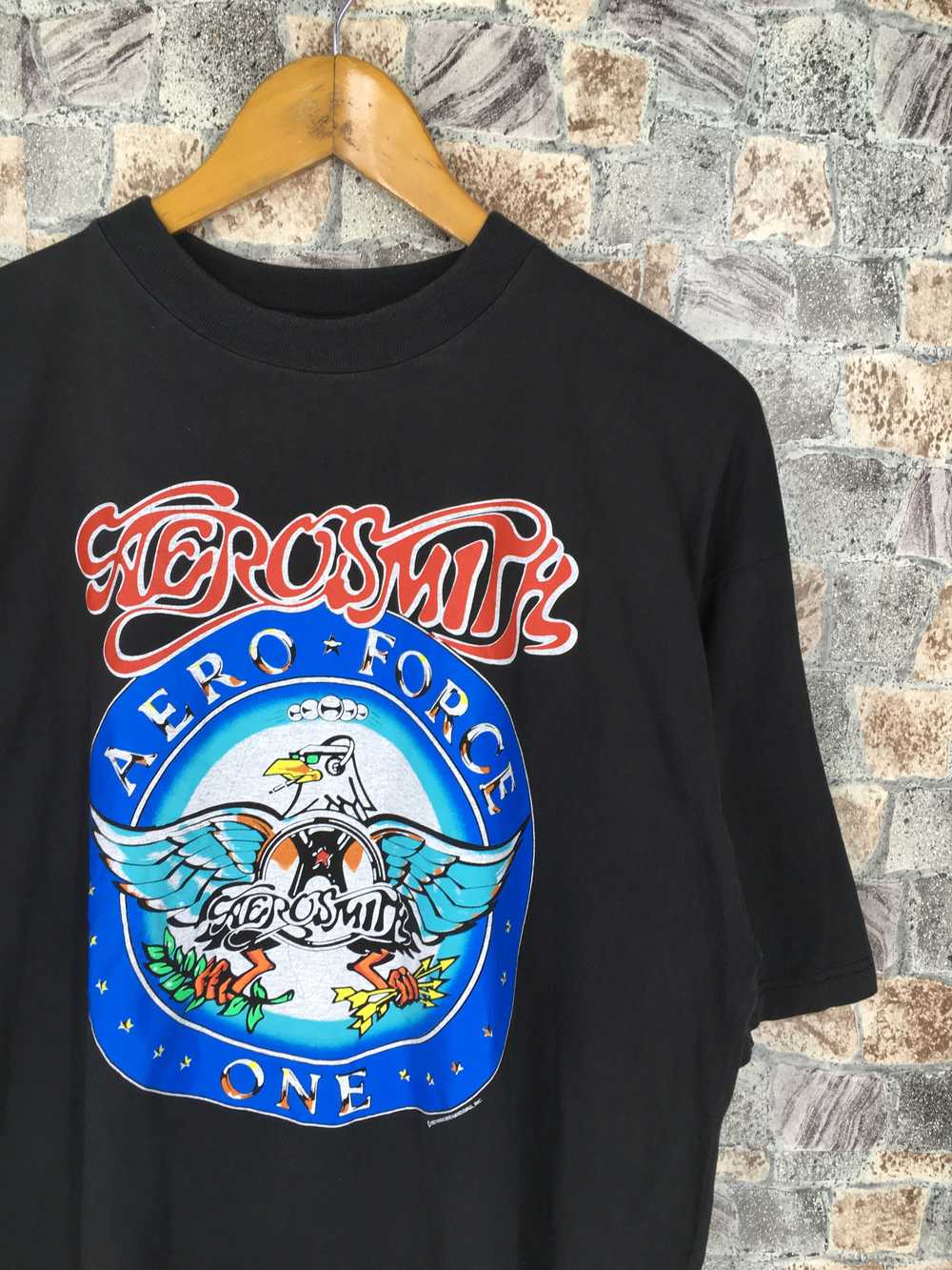 Aerosmith × Rock T Shirt × Rock Tees Vintage 90s … - image 4