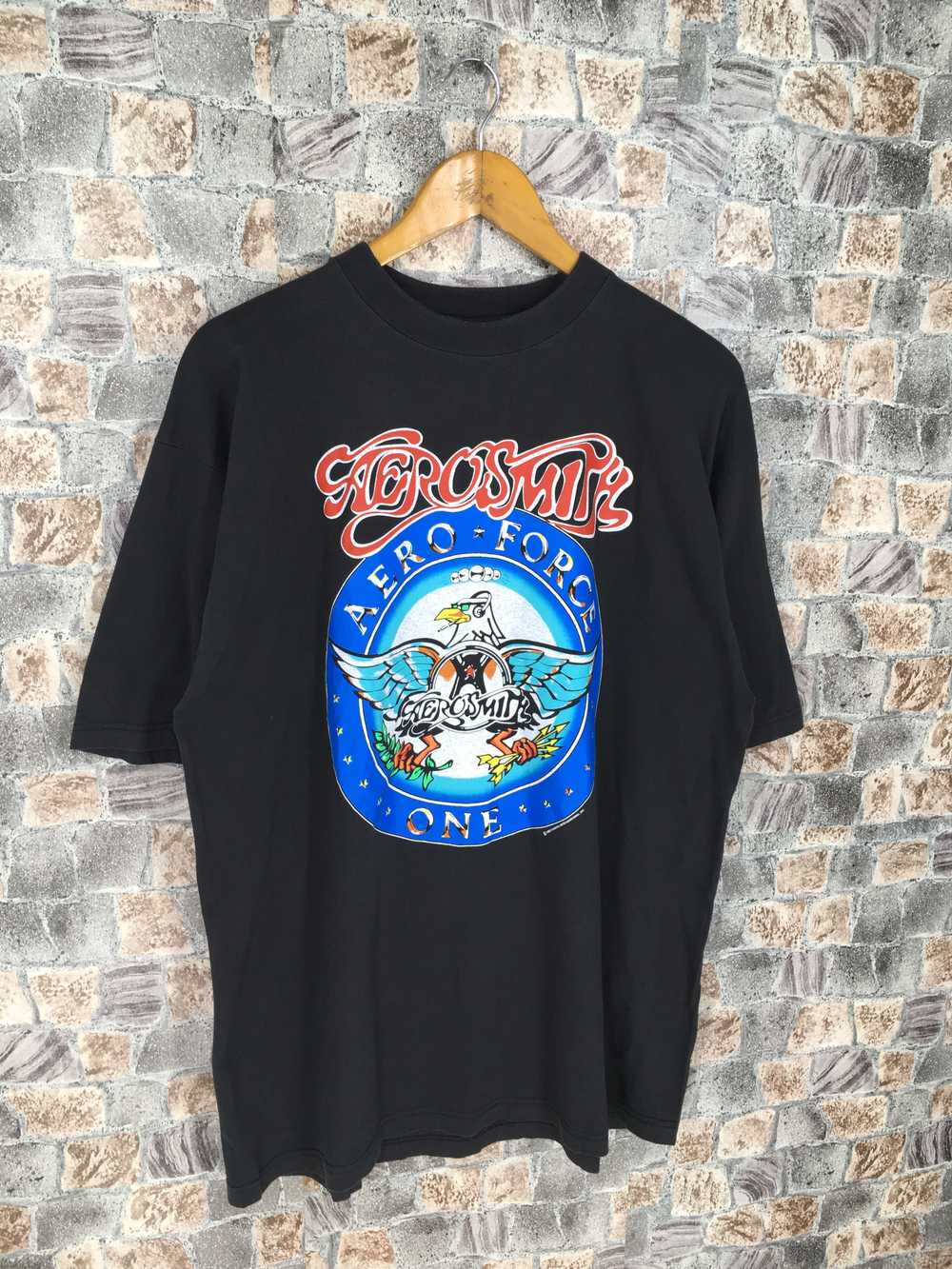 Aerosmith × Rock T Shirt × Rock Tees Vintage 90s … - image 5