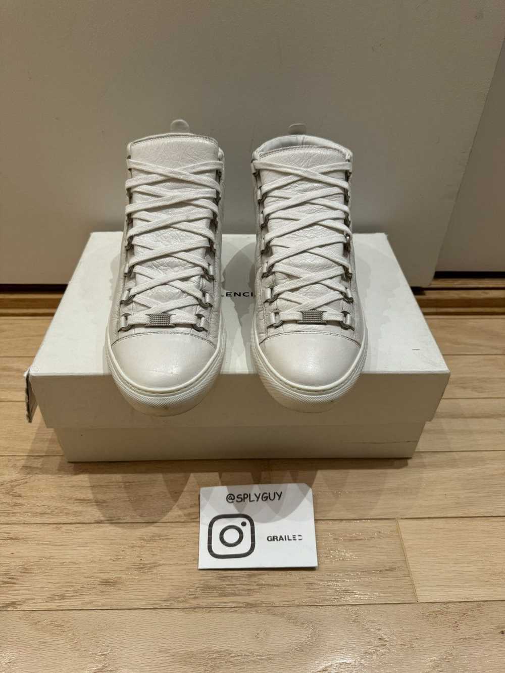 Balenciaga Balenciaga Arena High White sz 42 - image 2