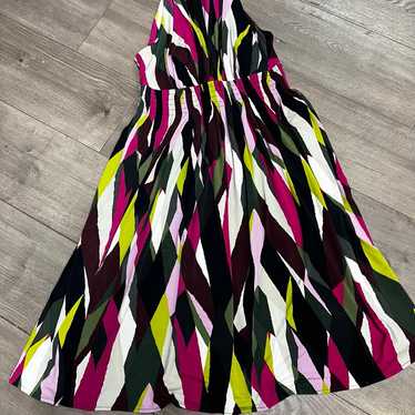 Calvin Klein multi colored halter dress - image 1