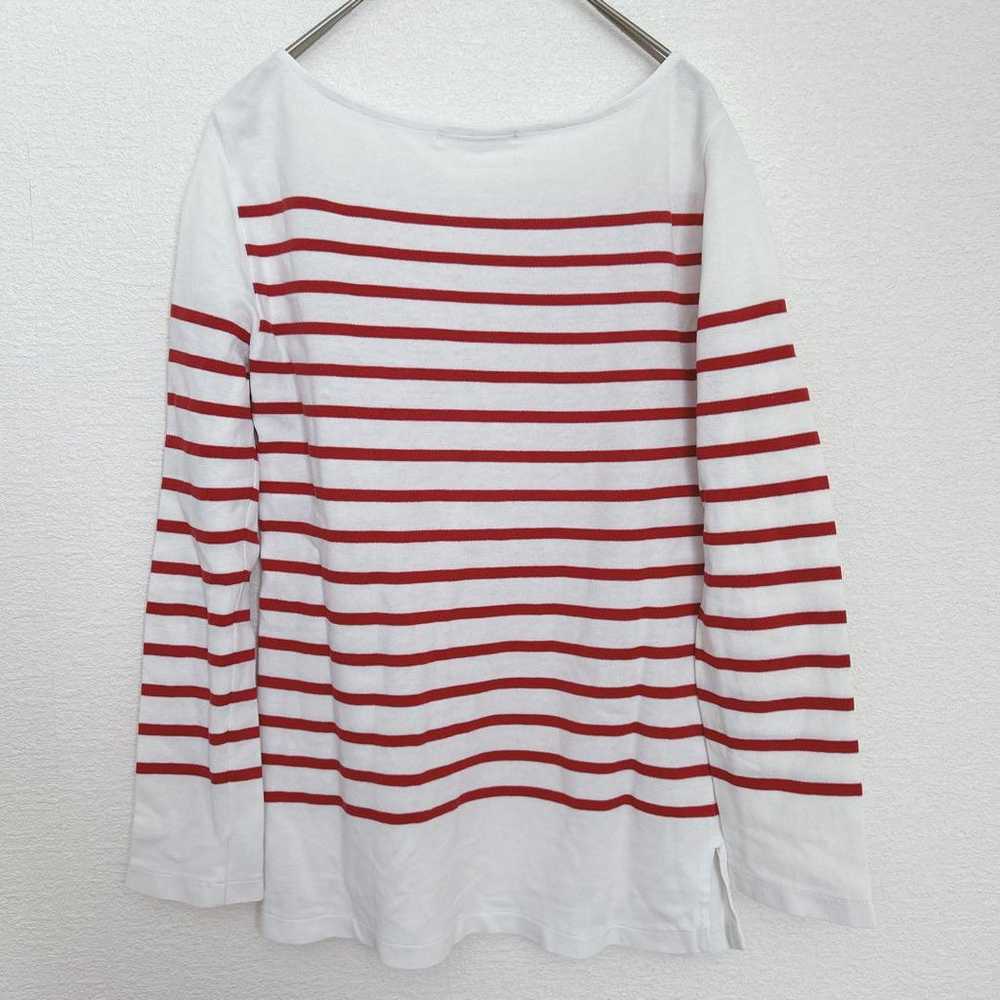 [McAfee] Tops, Stripe, Women's, Red, White, Fall … - image 4