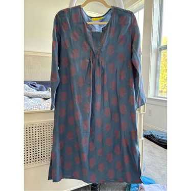 NWOT Roberta Roller Rabbit silk shirt dress, $228 - image 1