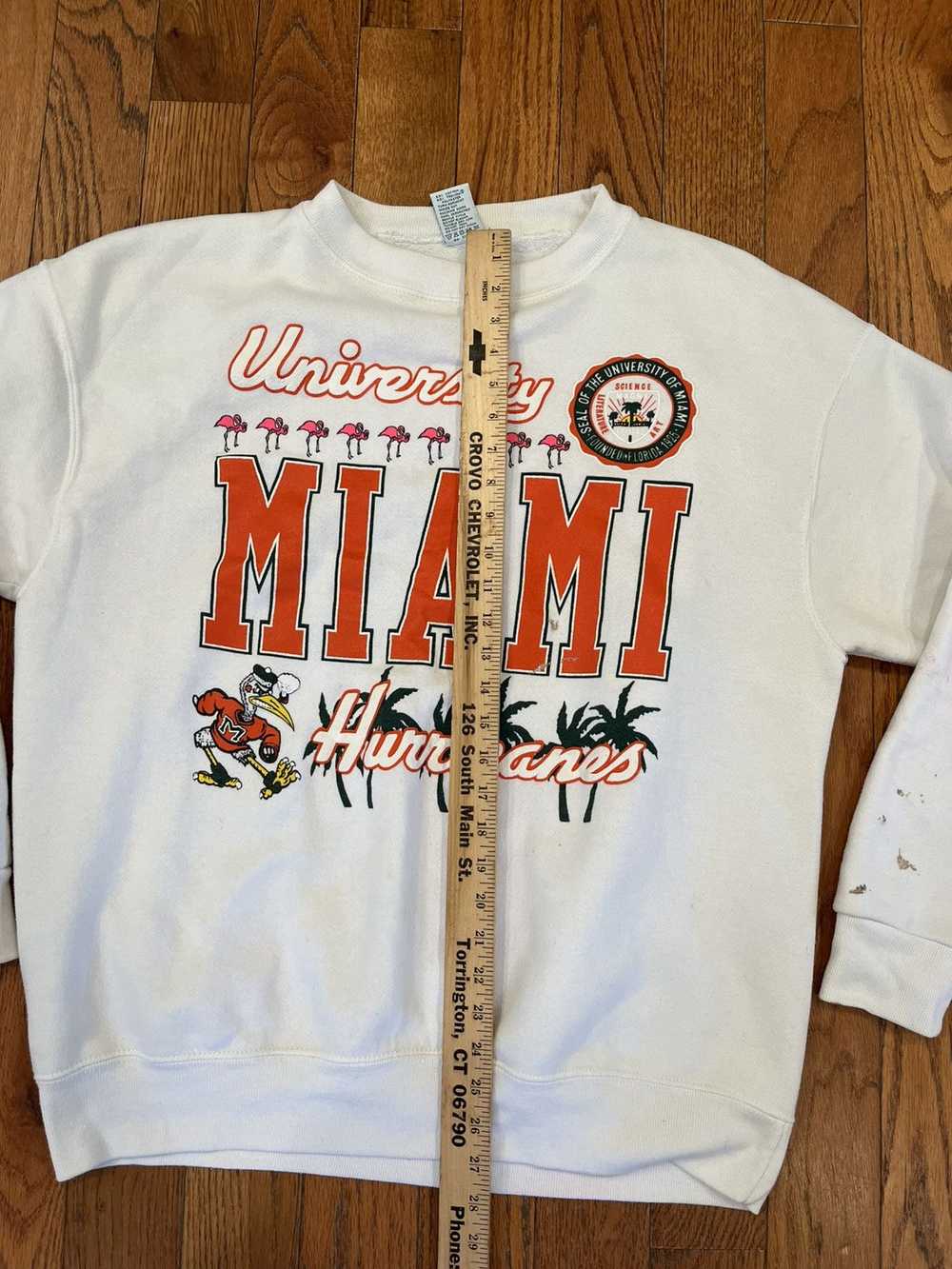 Vintage Vintage Retro University Miami Hurricanes… - image 7