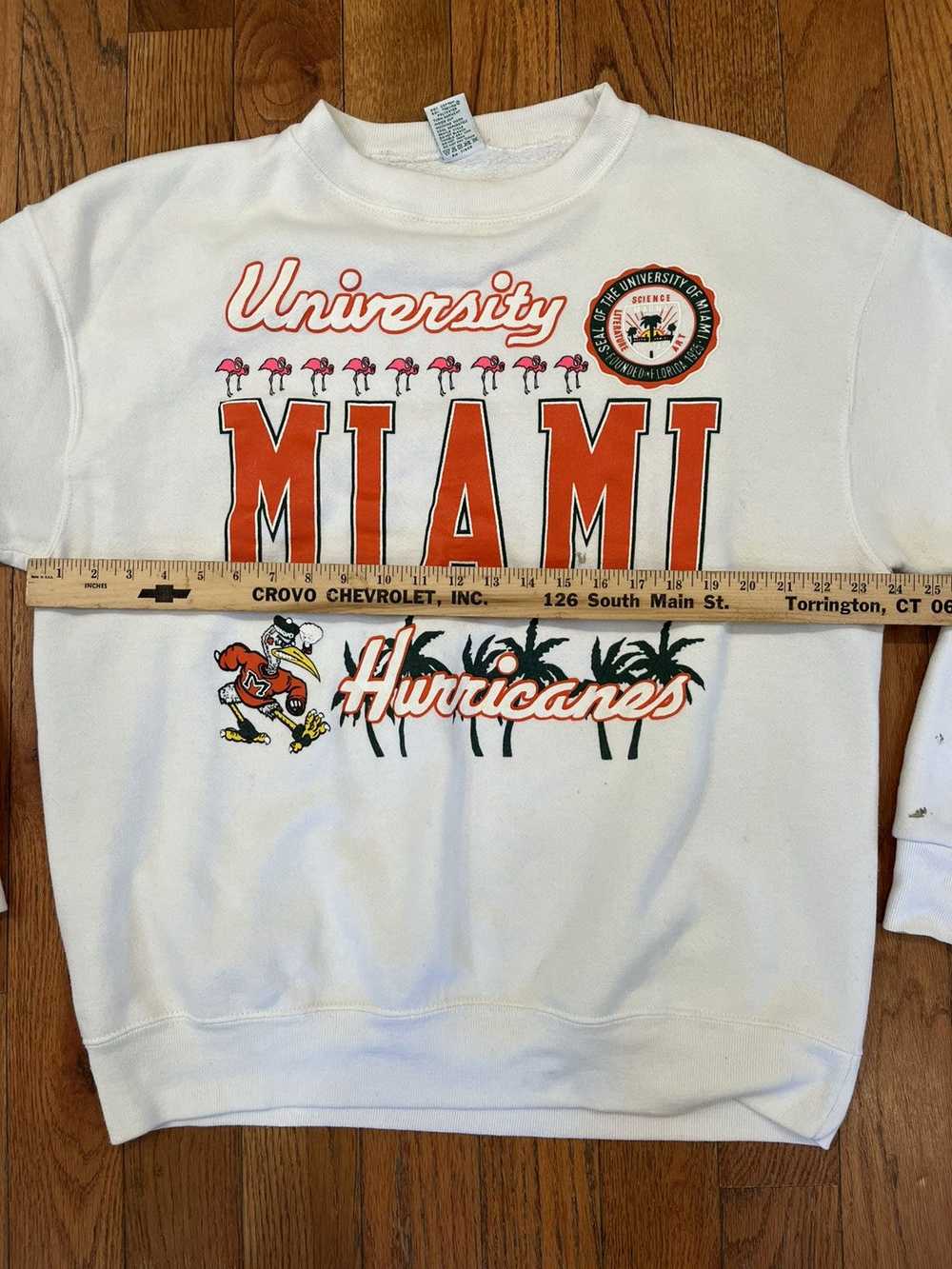 Vintage Vintage Retro University Miami Hurricanes… - image 9