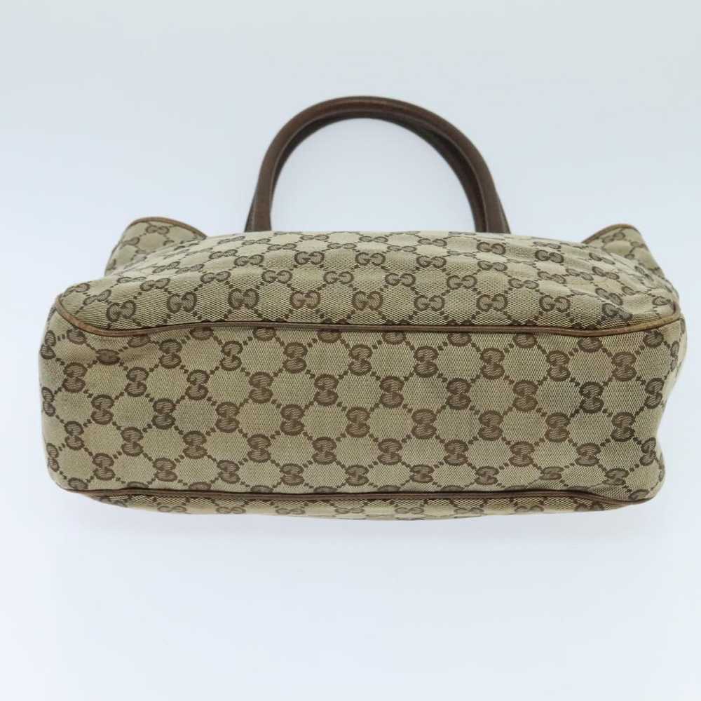 Gucci GUCCI GG Canvas Jackie Hand Bag Beige Auth … - image 10