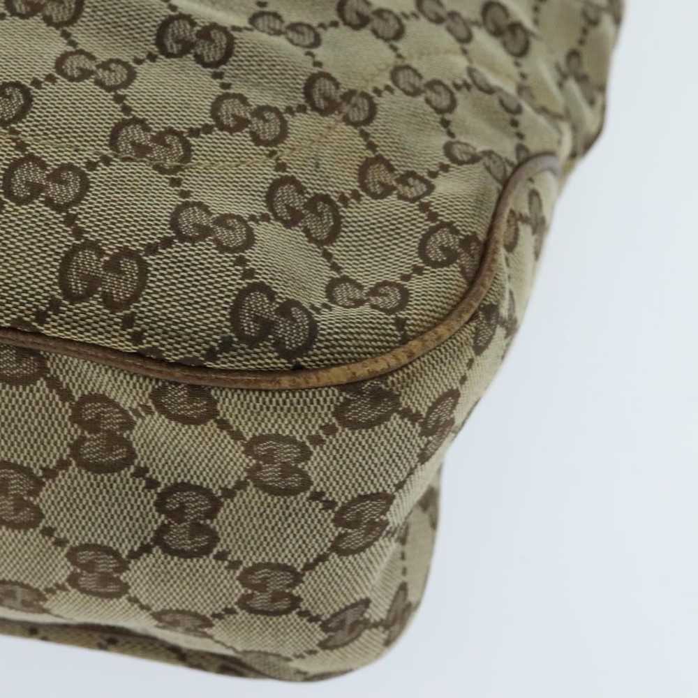 Gucci GUCCI GG Canvas Jackie Hand Bag Beige Auth … - image 11