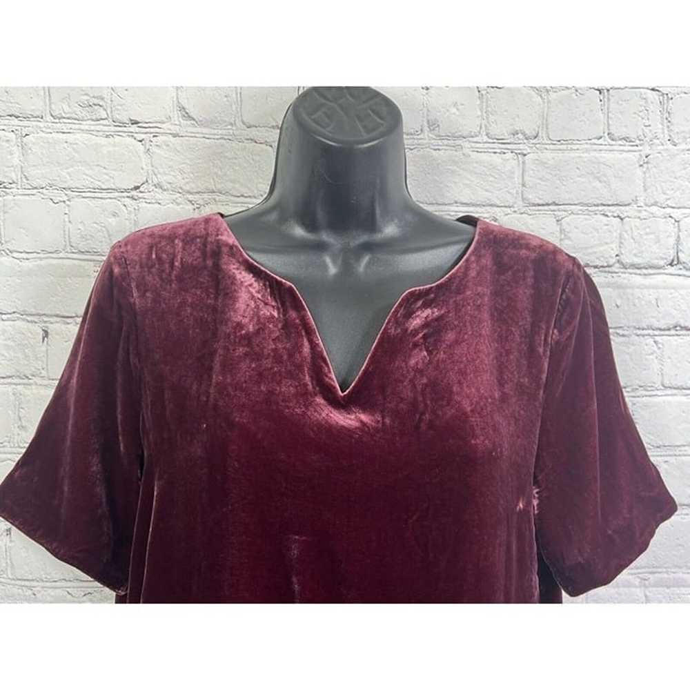 Sundance Dress Women’s S Burgundy Olivia Shift Sh… - image 10