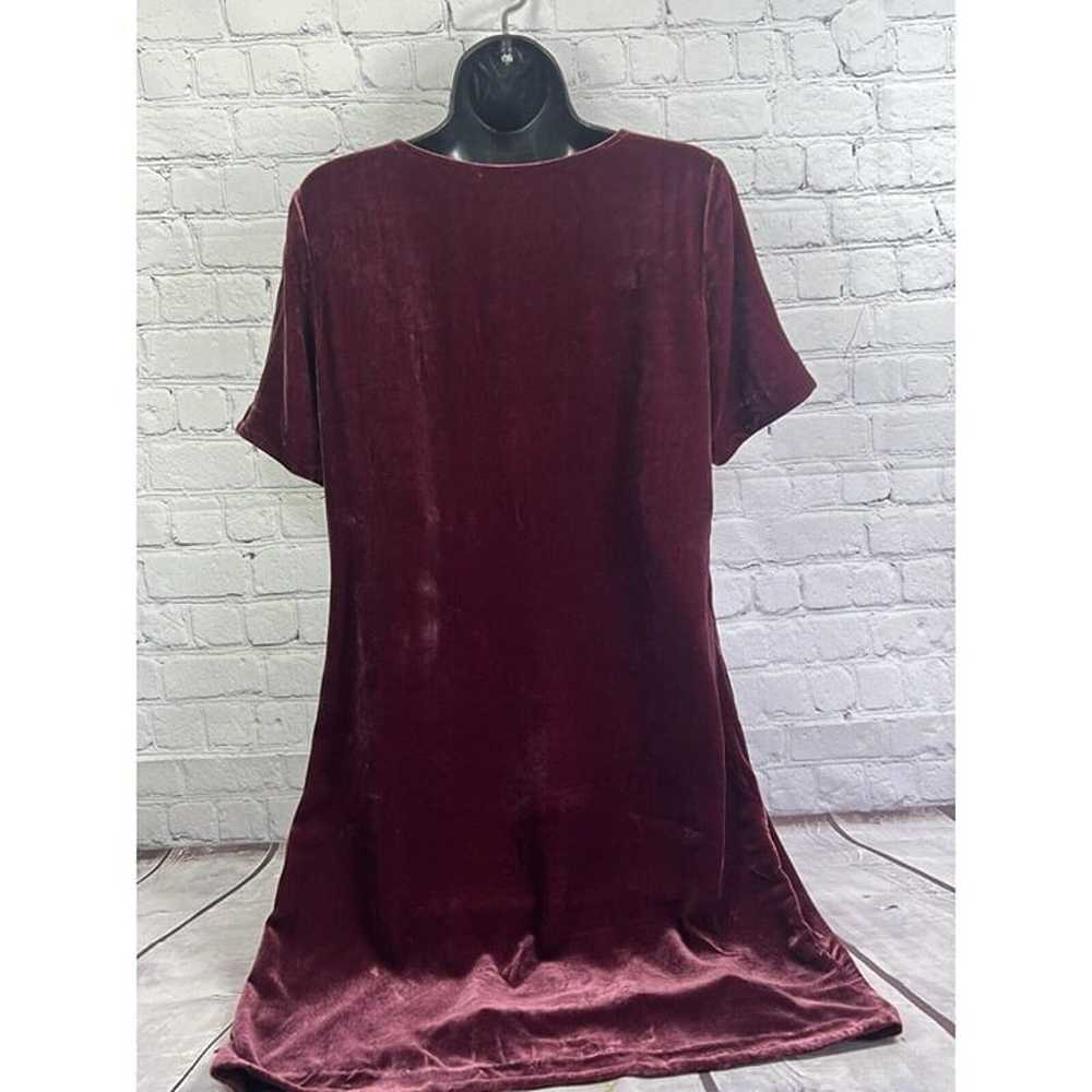 Sundance Dress Women’s S Burgundy Olivia Shift Sh… - image 11