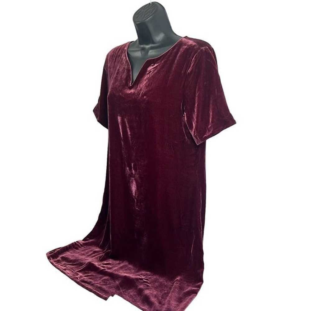 Sundance Dress Women’s S Burgundy Olivia Shift Sh… - image 3