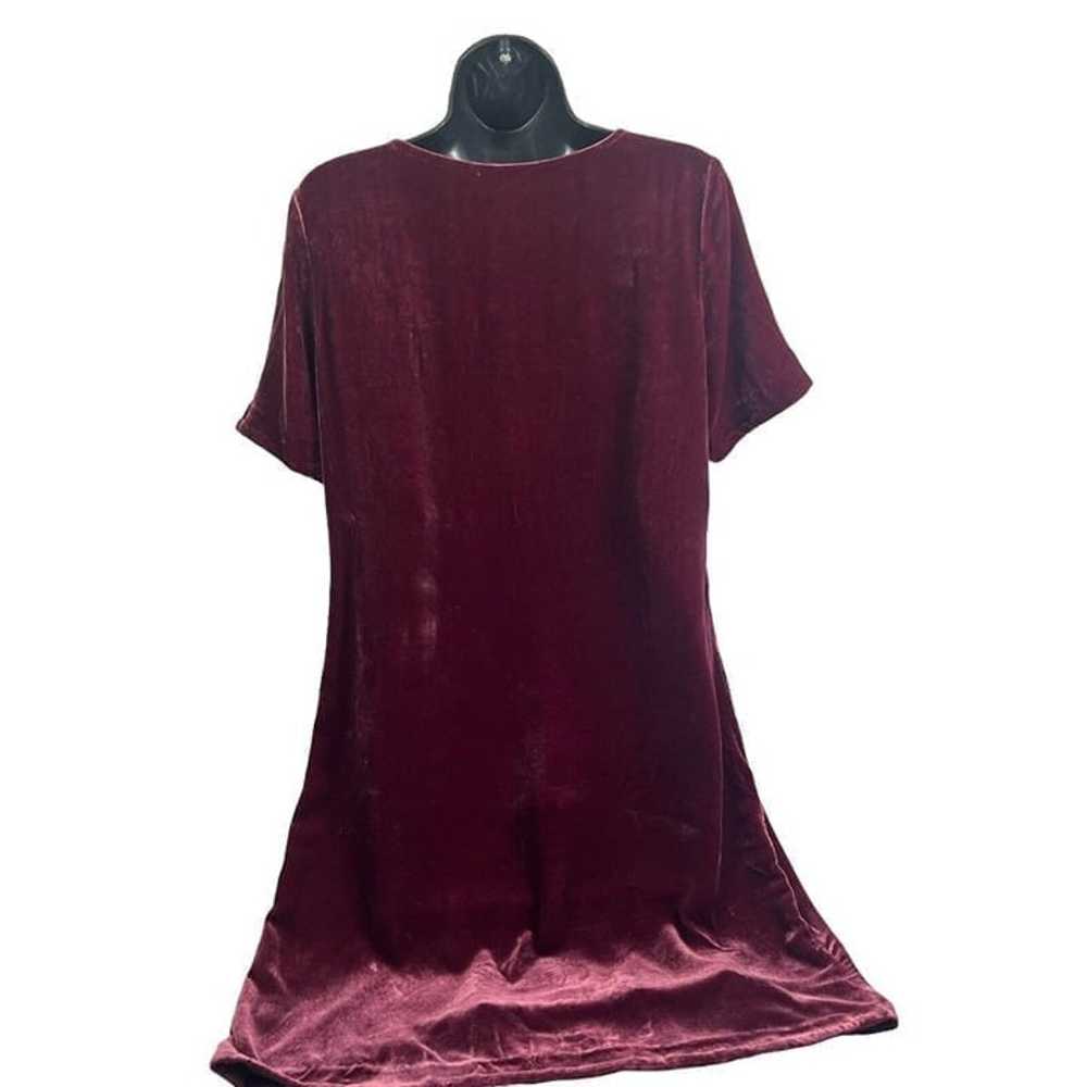 Sundance Dress Women’s S Burgundy Olivia Shift Sh… - image 4