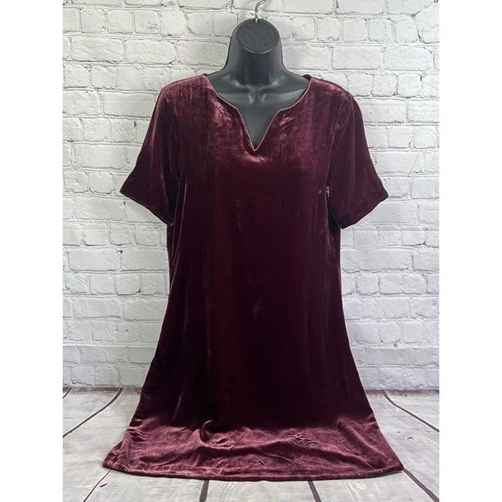 Sundance Dress Women’s S Burgundy Olivia Shift Sh… - image 7