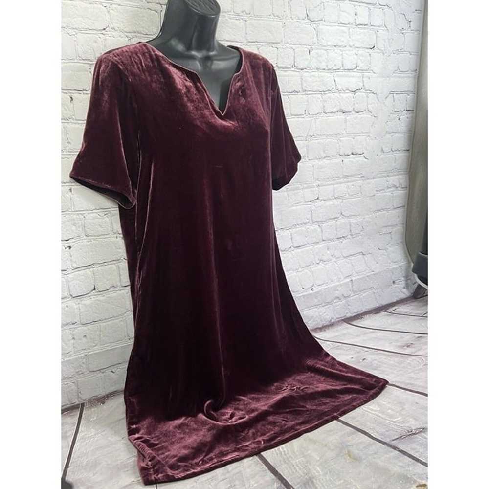 Sundance Dress Women’s S Burgundy Olivia Shift Sh… - image 8