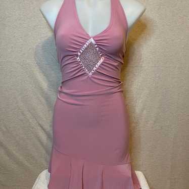 Y2K Halter Dress - image 1