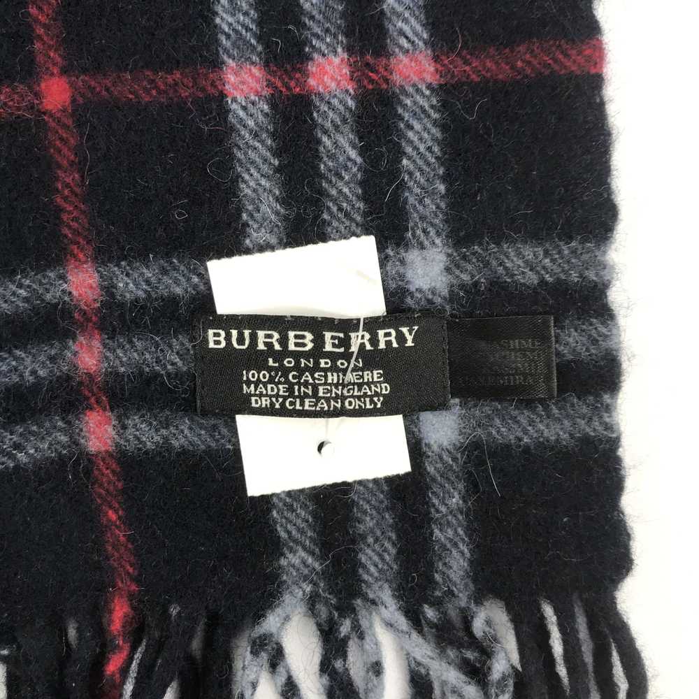 Burberry × Vintage Vintage Burberry Scarf Muffler… - image 4