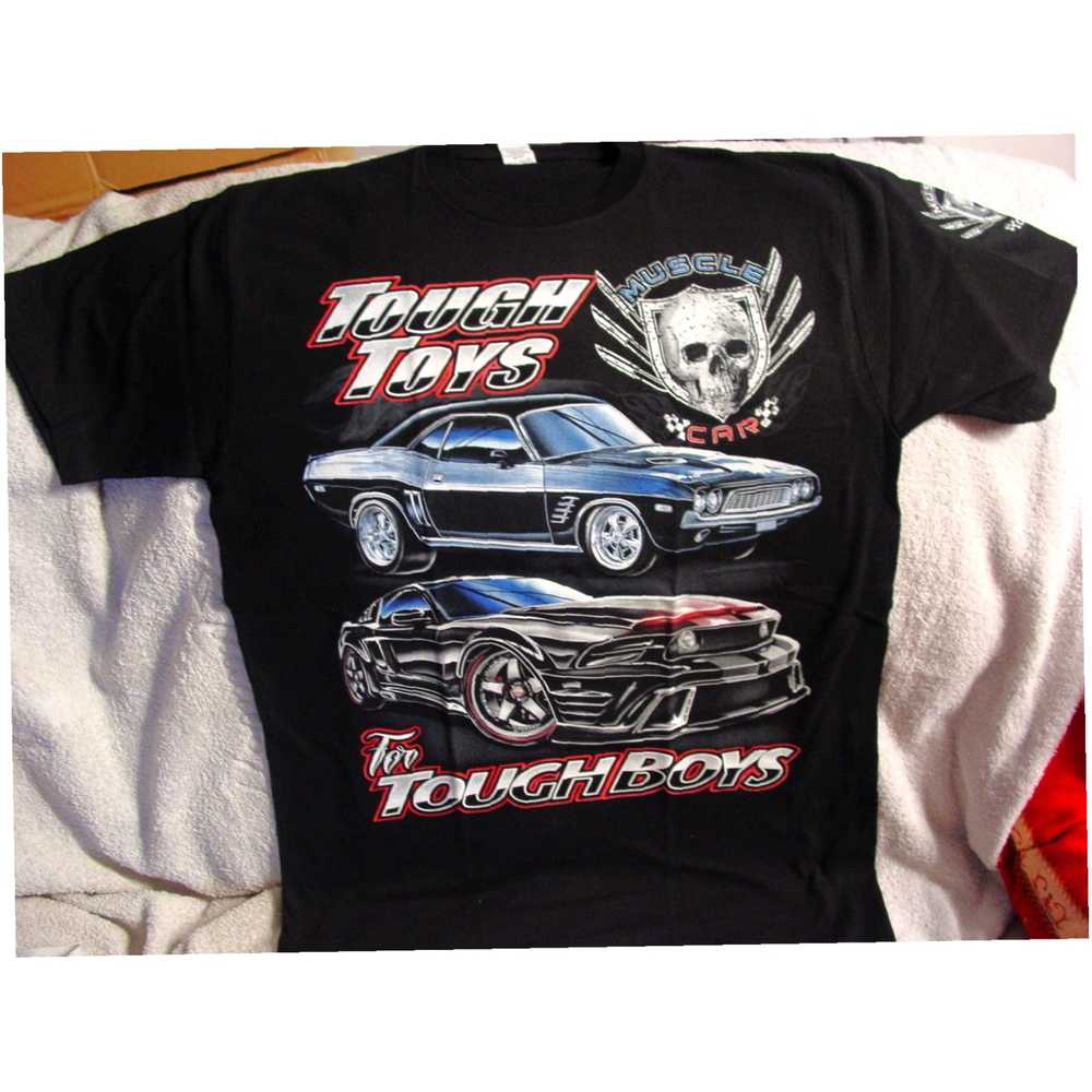 Vintage Tough Boys Only Authentic Muscle Car Enth… - image 1