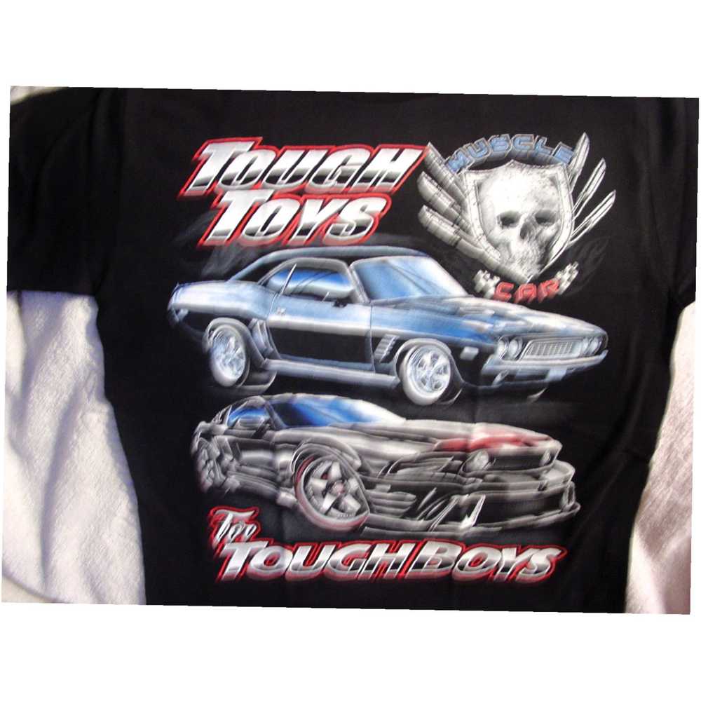 Vintage Tough Boys Only Authentic Muscle Car Enth… - image 2