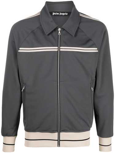 Palm Angels o1mle1124 Track Jacket in Dark Grey/O… - image 1