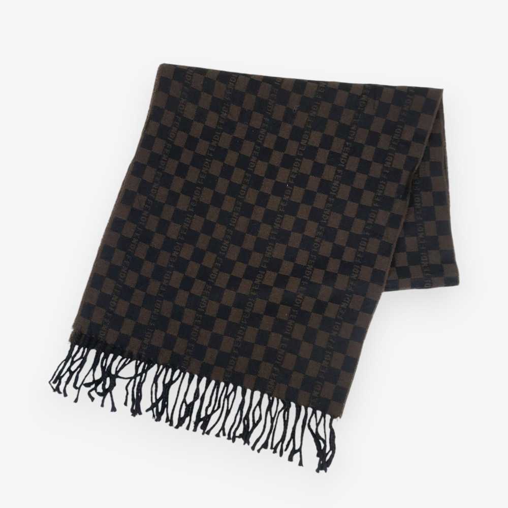 Fendi × Vintage Vintage 90s Fendi Scarf Muffler F… - image 3