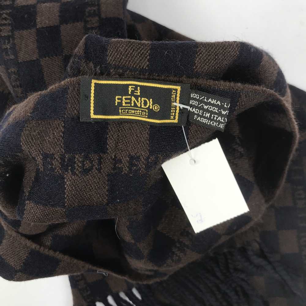 Fendi × Vintage Vintage 90s Fendi Scarf Muffler F… - image 4