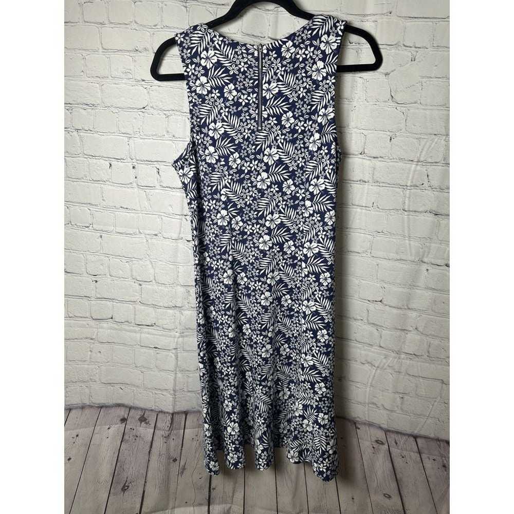 TOMMY BAHAMA LADIES BLUE/WHITE FLORAL SLEEVELESS … - image 3