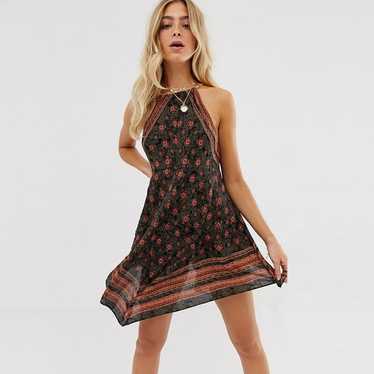 Free People Make Me Yours Slip Dress medium