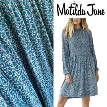 Matilda Jane, Audra Foral Ruffle Long Sleeve Dress