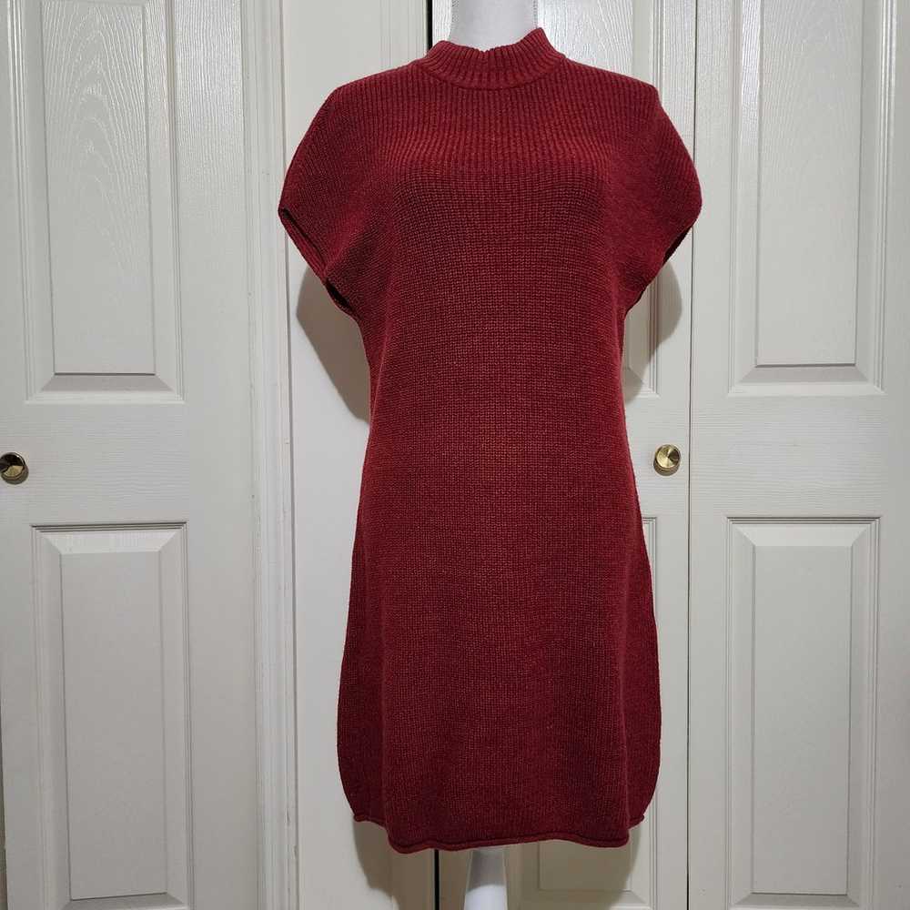 Athleta Pinewood Merino Wool Tunic Dress Sz M - image 1