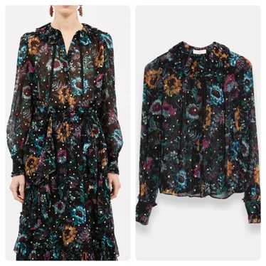 Ulla Johnson Pippa Blouse Black Iris